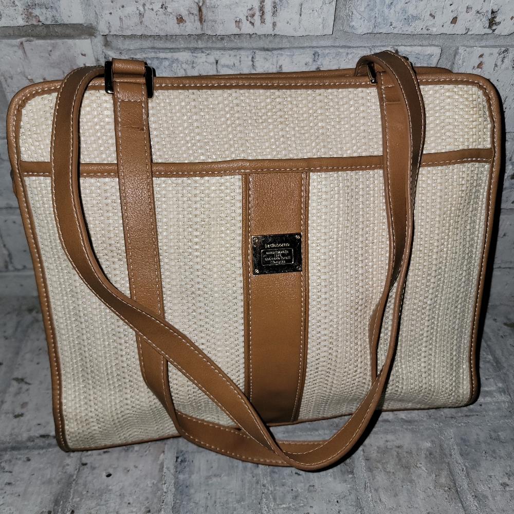 Liz Claiborne woven shoulder bag